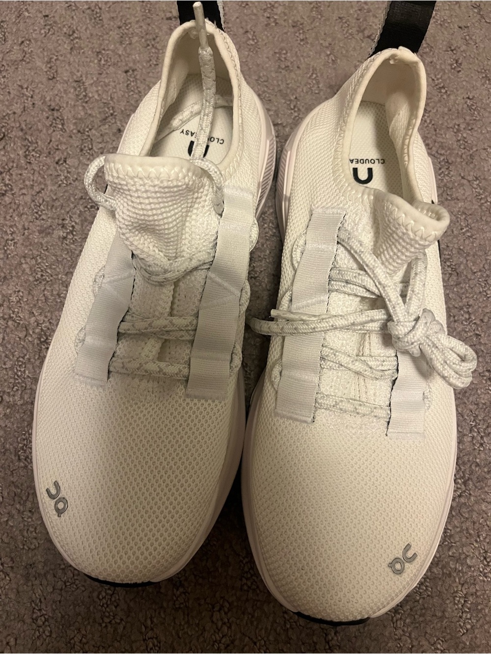 On Running Women’s All-White Cloud Athletic Sneakers